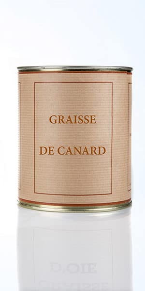 Graisse pur canard